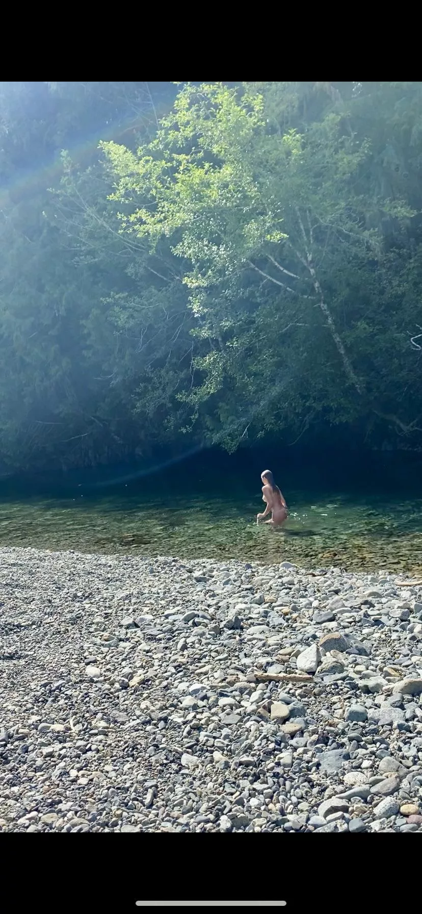 Let’s get nude by the river