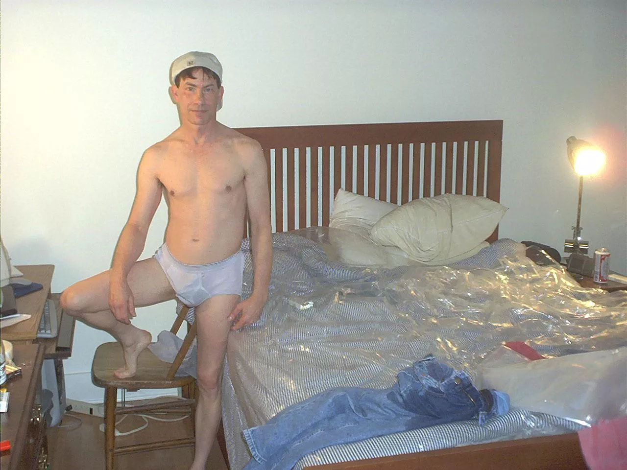 Me in my piss wet underpants