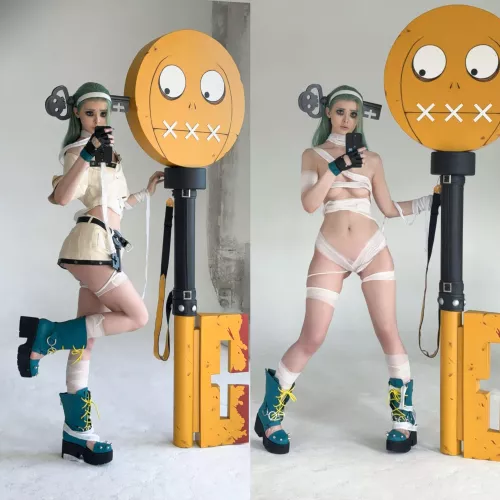 My cosplay of A.B.A from Guilty gear