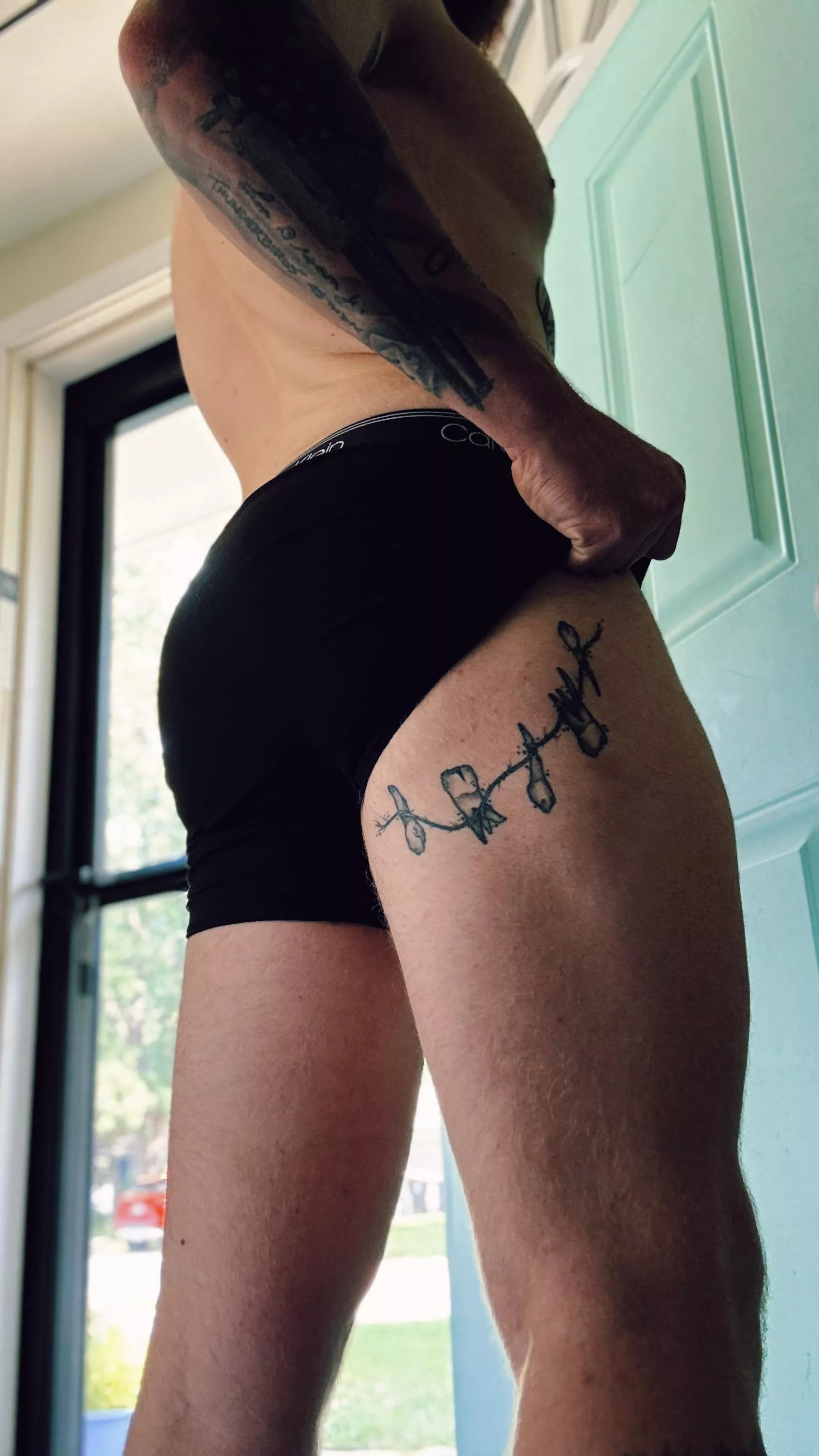 Shall I finish the whole leg? 