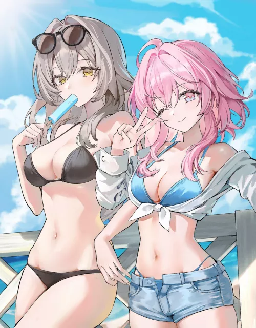 Stelle & March 7th [Honkai Star Rail]