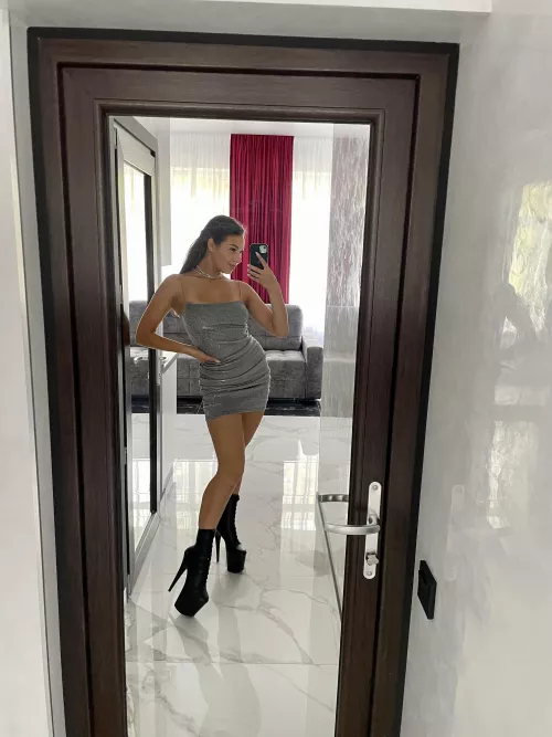 This dress makes me feel sexy