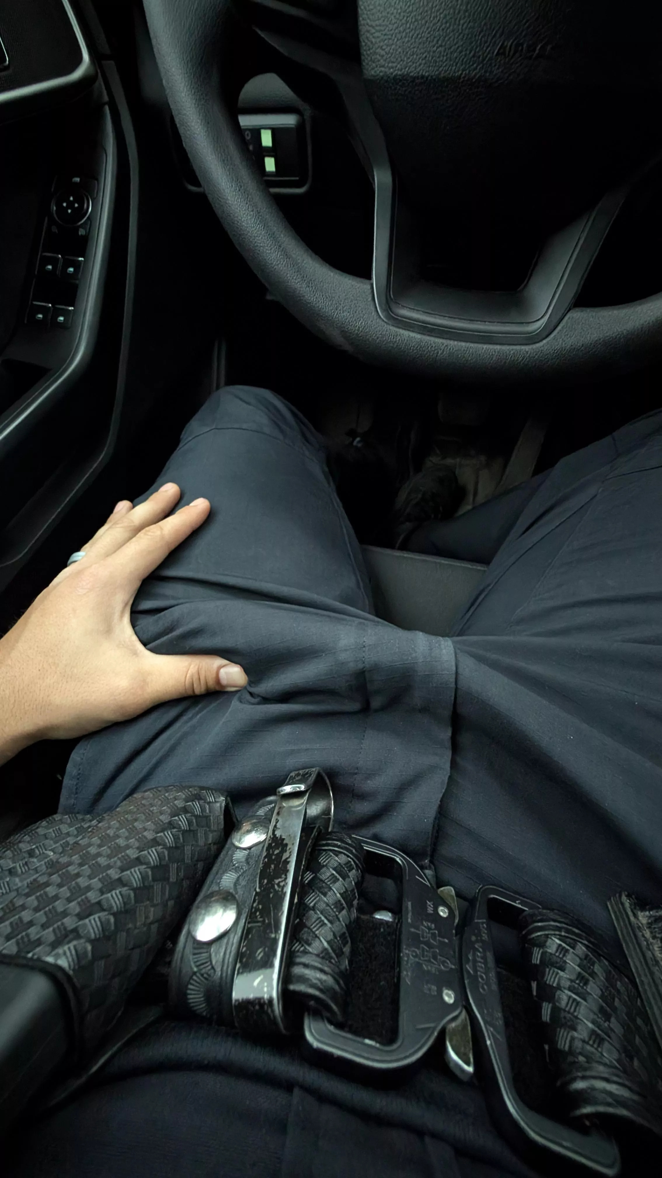 What if you called for police help for a non-emergency and saw this?