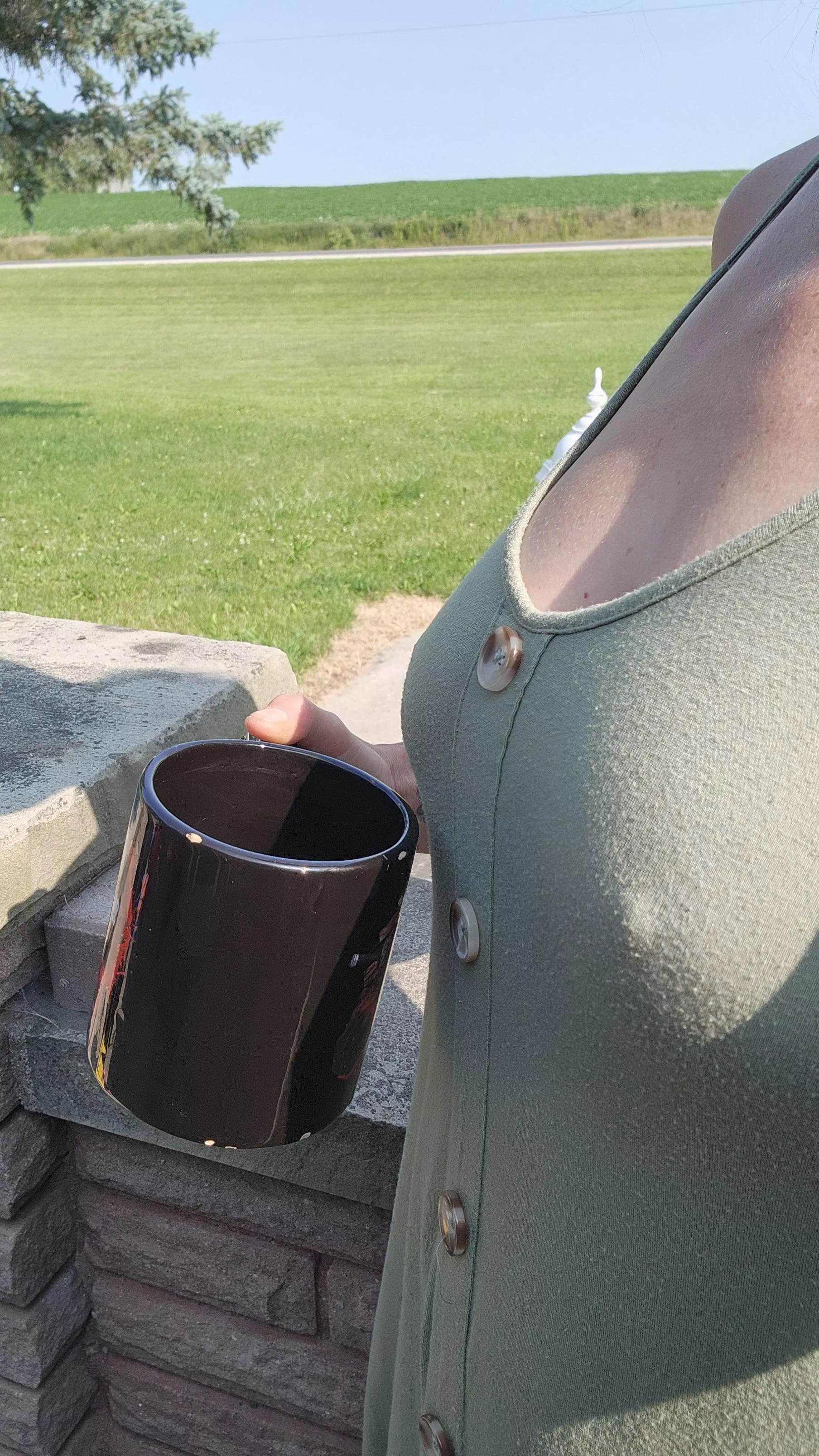 A bit of coffee to get the day started