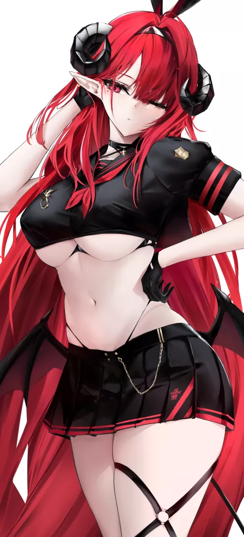 bunny girl Hindenburg in sailor uniform [Azur Lane]