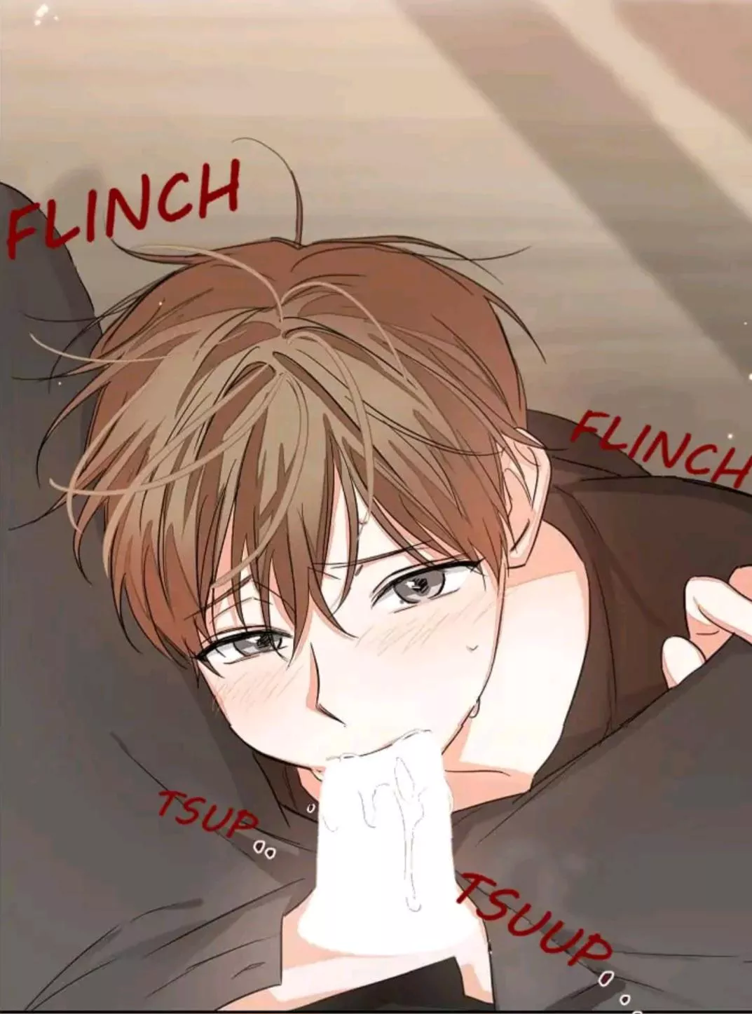 Cutie sucking cock [Nine to Nine]