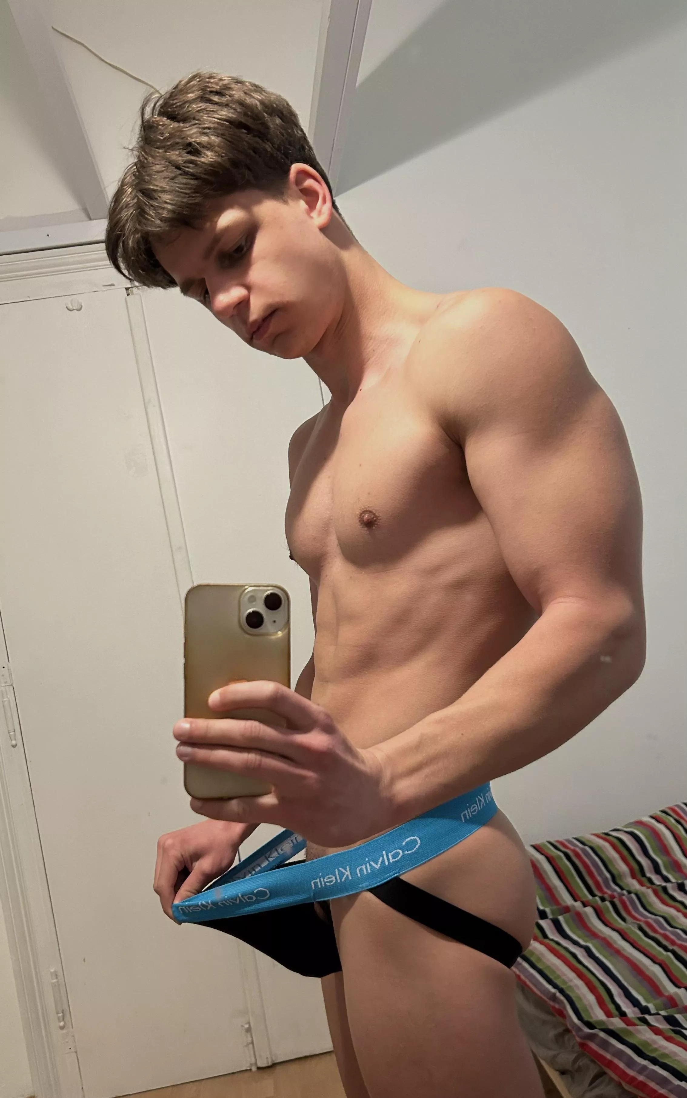 Do I look good in that jock?