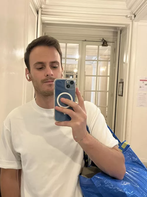 Embracing the moustache