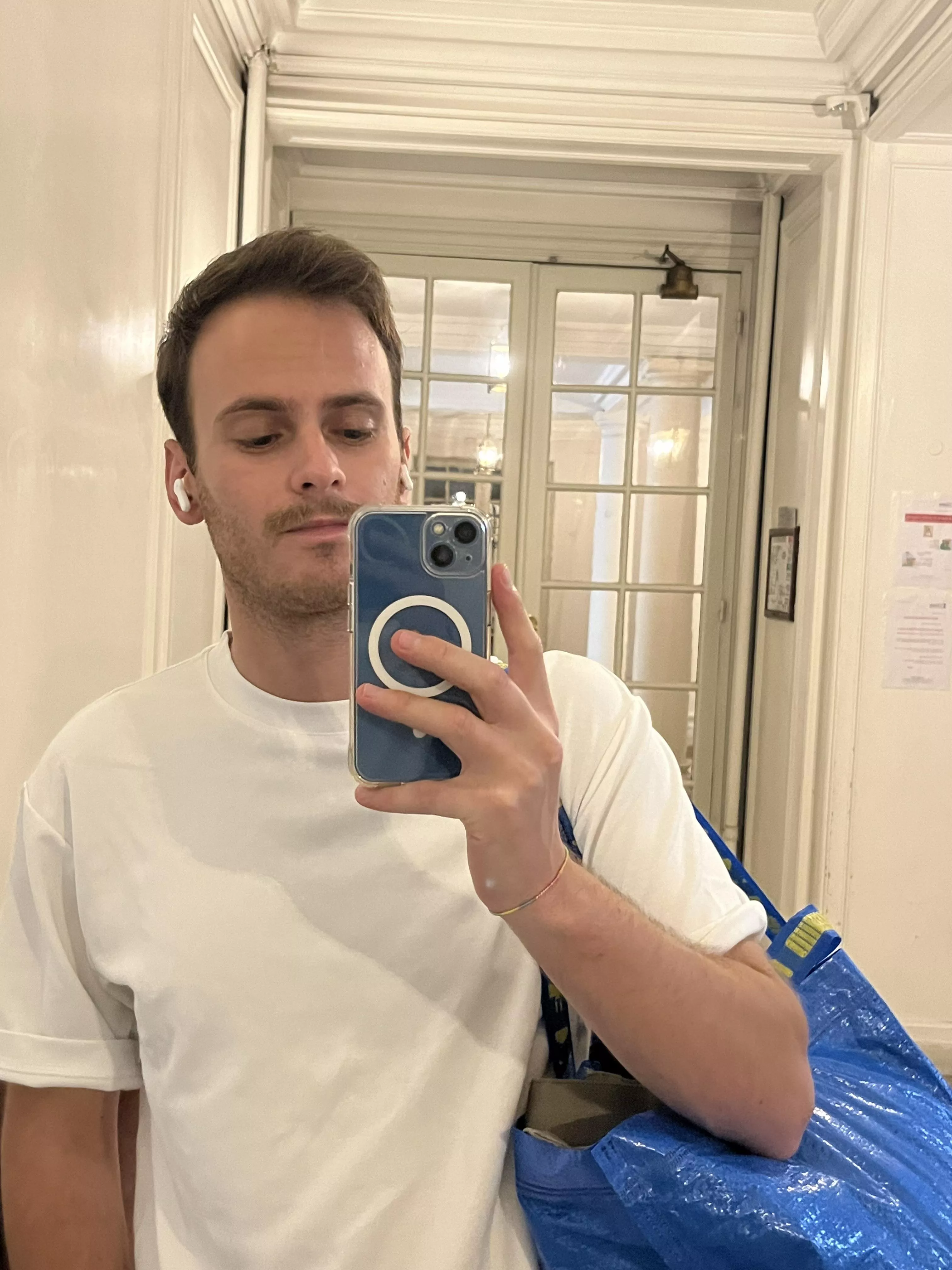 Embracing the moustache