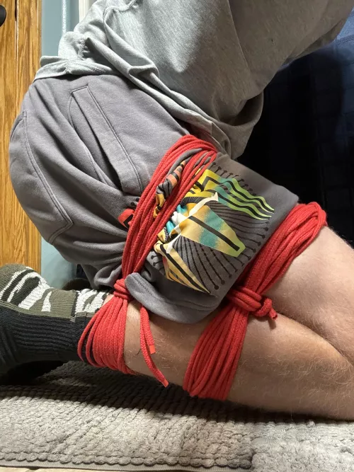 First attempt at a frogtie, how’d I do?