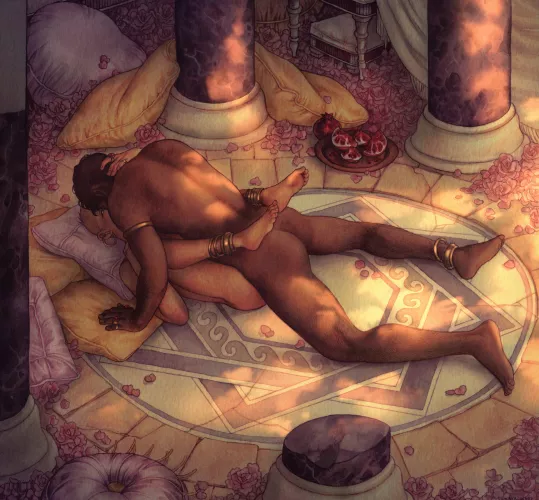 Fucking at the altar of Aphrodite (By DoveGraveyard) 