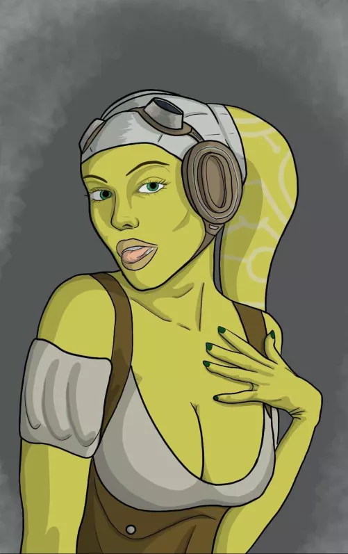 Hera tries a new outfit (by me)