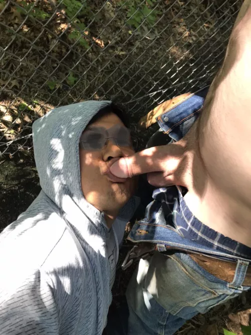 I found a huge lollipop 