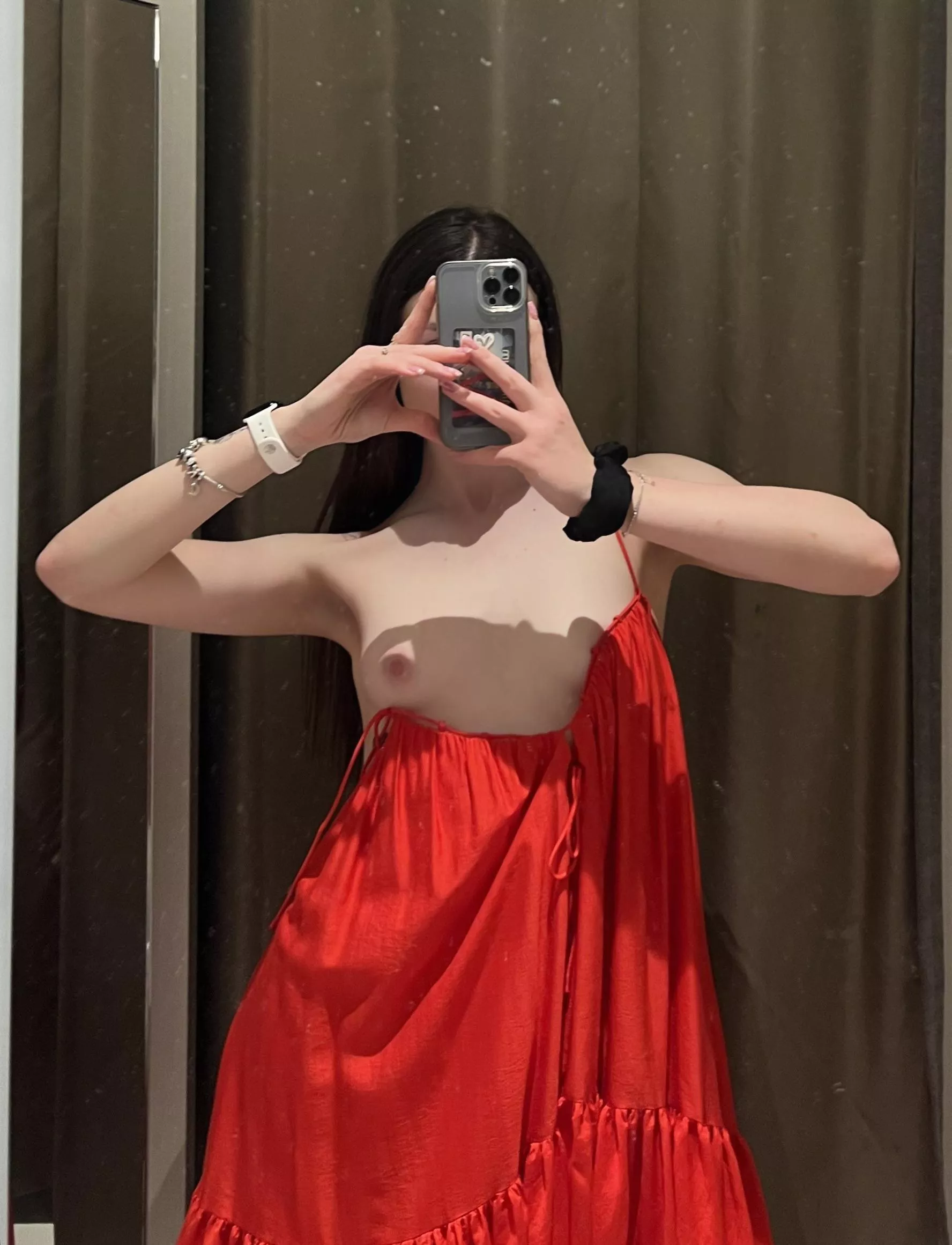 i want to do it in the fitting room