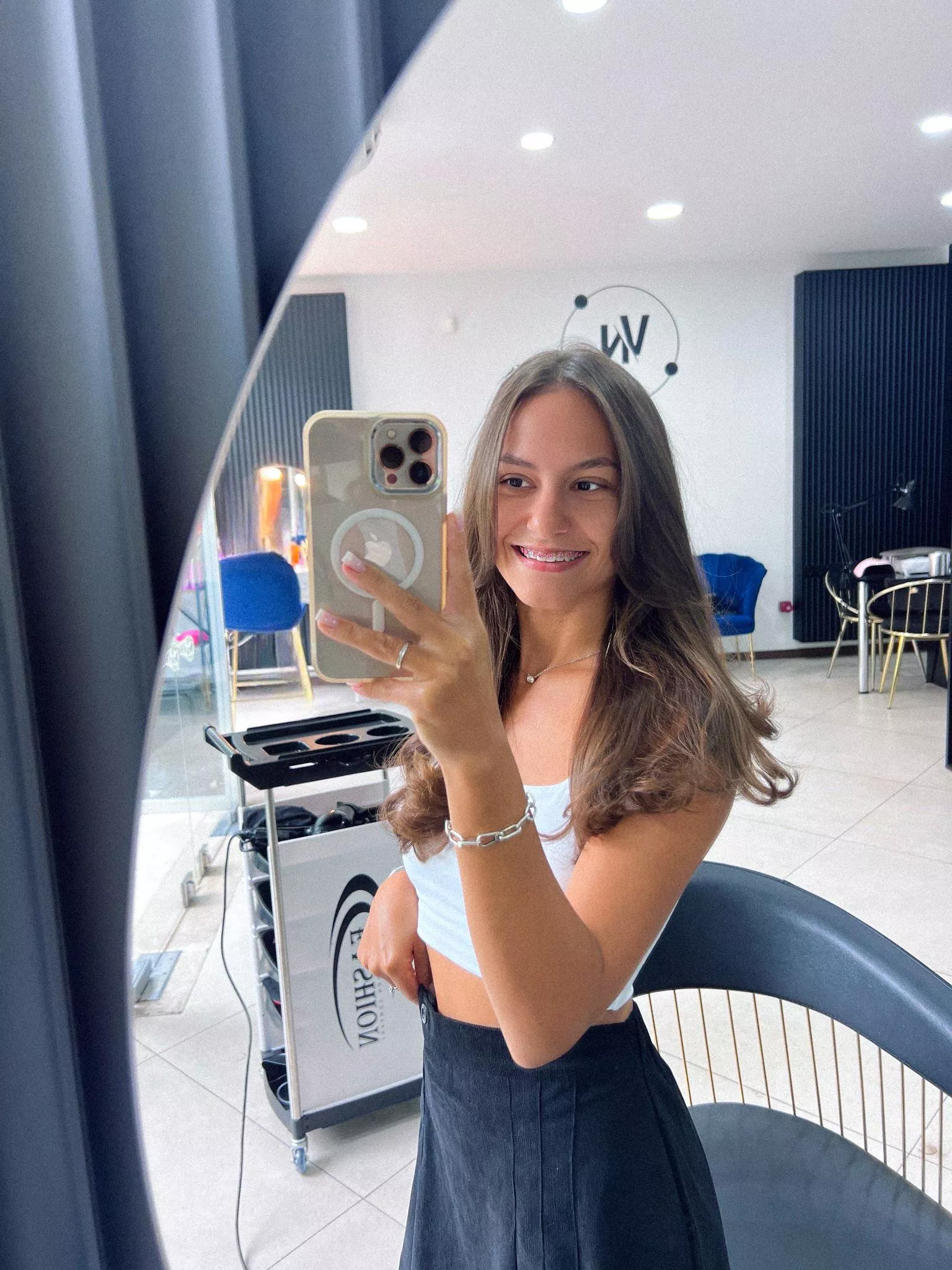 My new hair cute 😍😍 I hope you have a good day