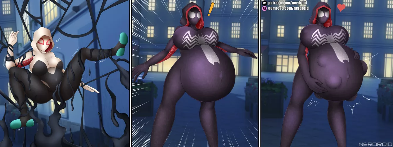 Spider Gwen Symbiotic Surrogate(NerDroid)
