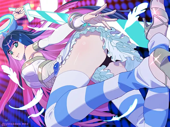 Stocking Upskirt [Panty & Stocking with Garterbelt]