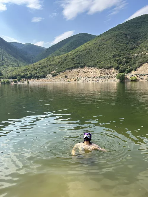 Went to the lake today 