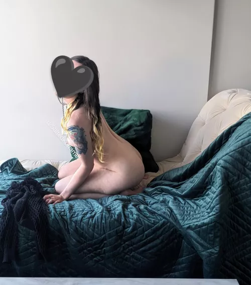 What would you do if I posed on your chaise like this?