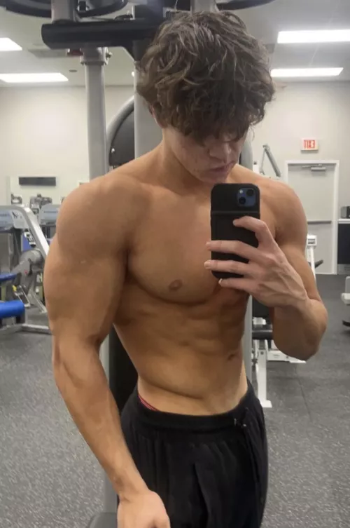 19yr old, naughty, with V line. any takers?