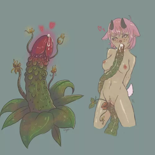 First attempt at nsfw! (Art by me)