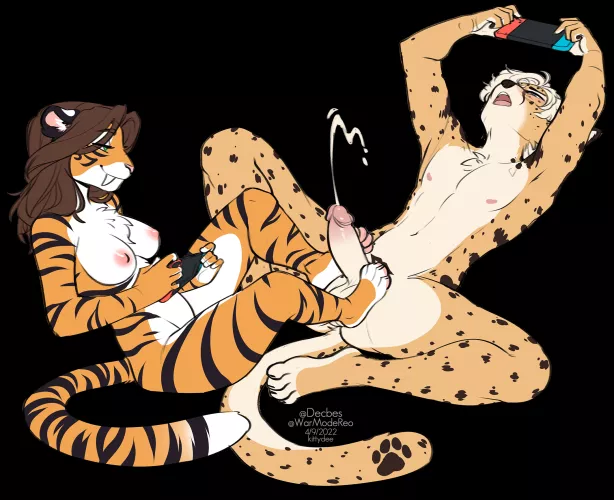 Gameplay and footplay (KittyDee) [FM]