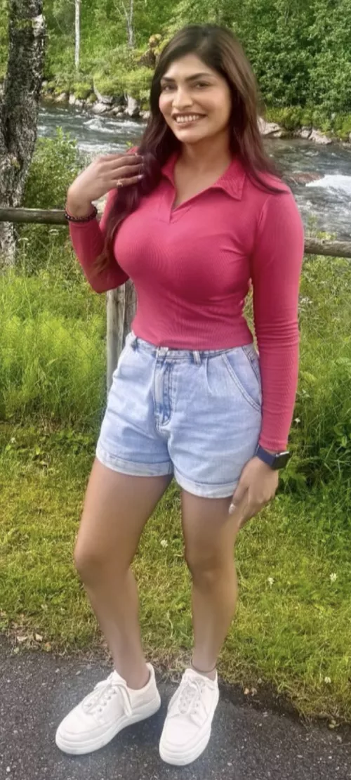 Gave that top a proper stretching