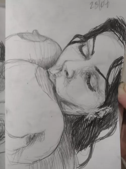 I've loved Milena since the first video I saw, in the last few days I made some sketches of her. So beautiful!!!
