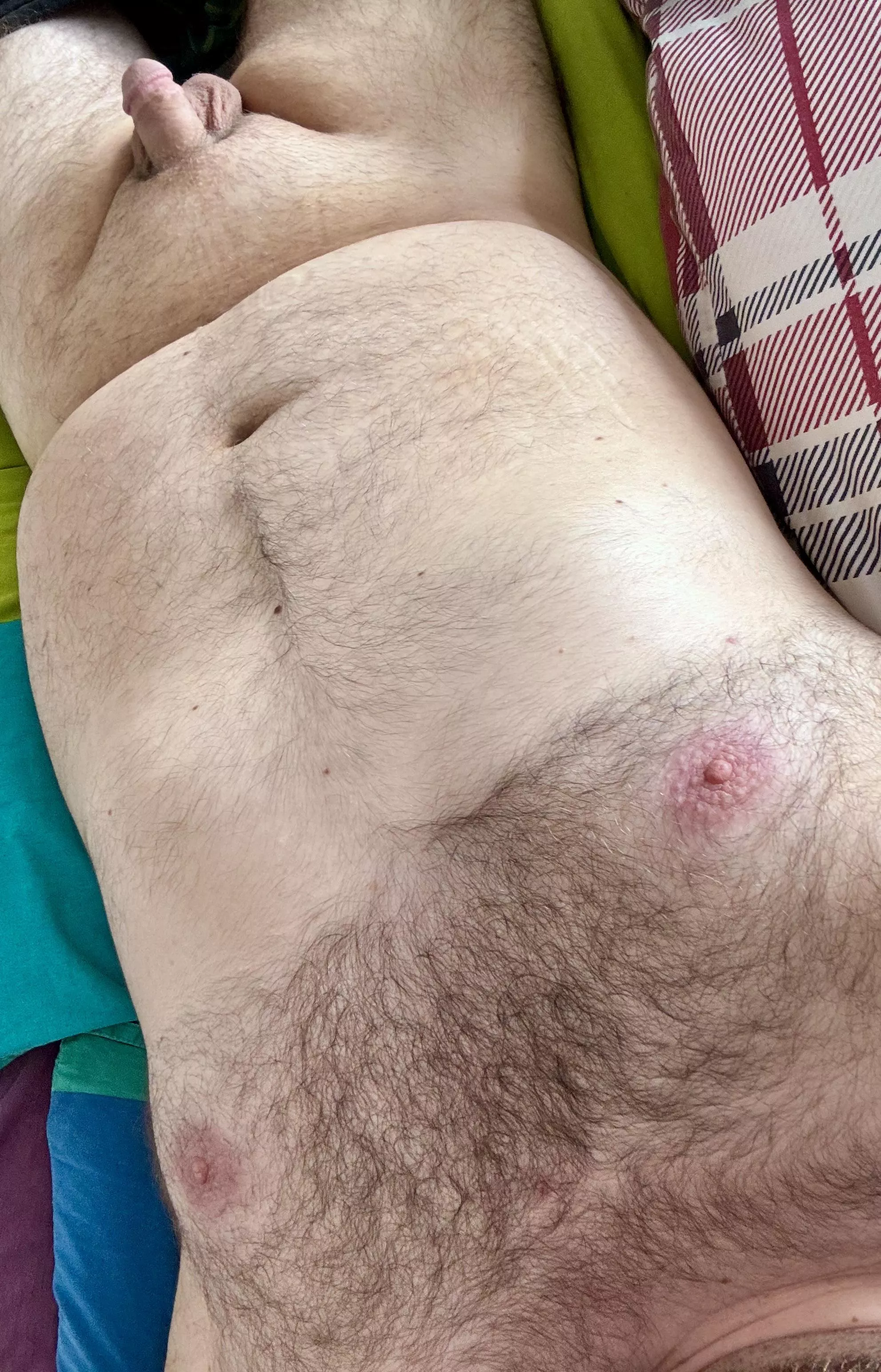 Laying in bed naked wishing for a dom 🐻 to recklessly use me.