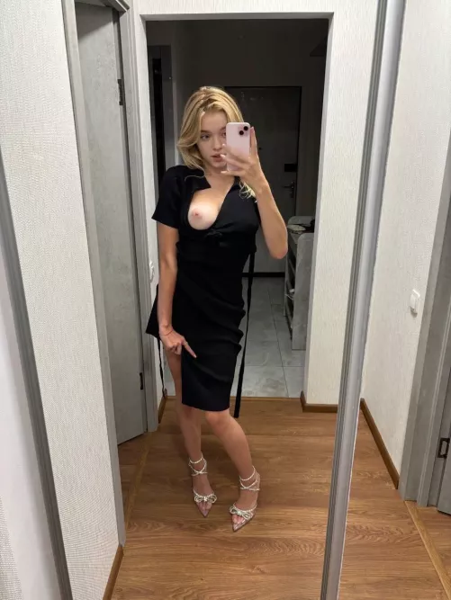 My boobs are always falling out of my dresses