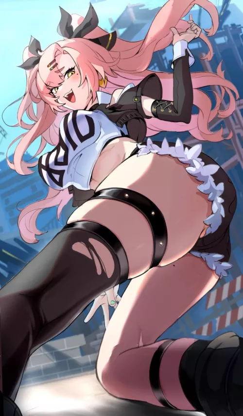 Nicole's cheerful self