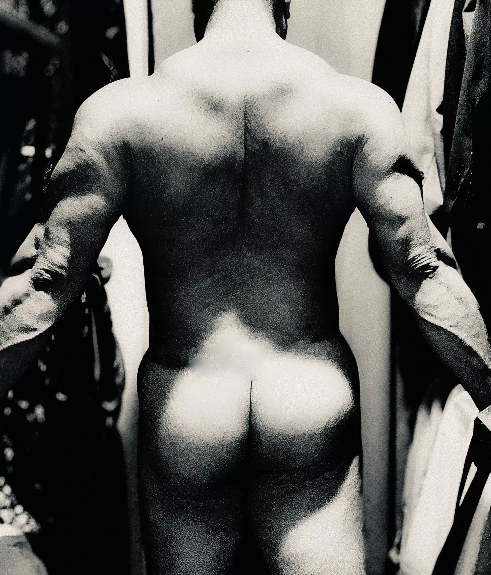 Nothing on but a smile