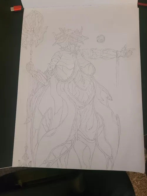 Protea Prime drawing (made by me)