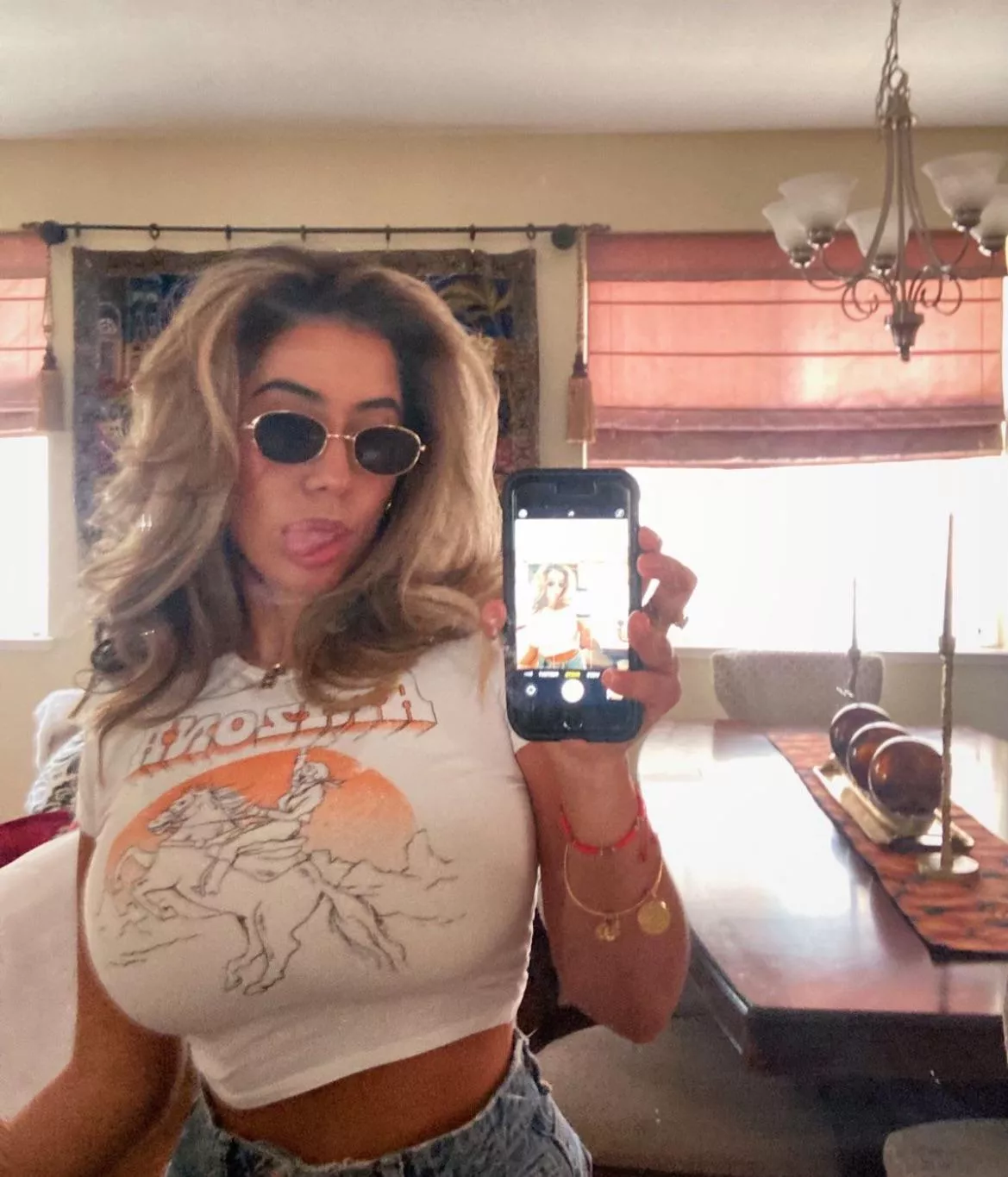 Shades and a t shirt 