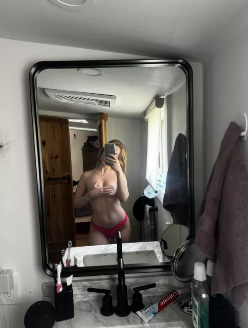 still a lil shy but here you go 