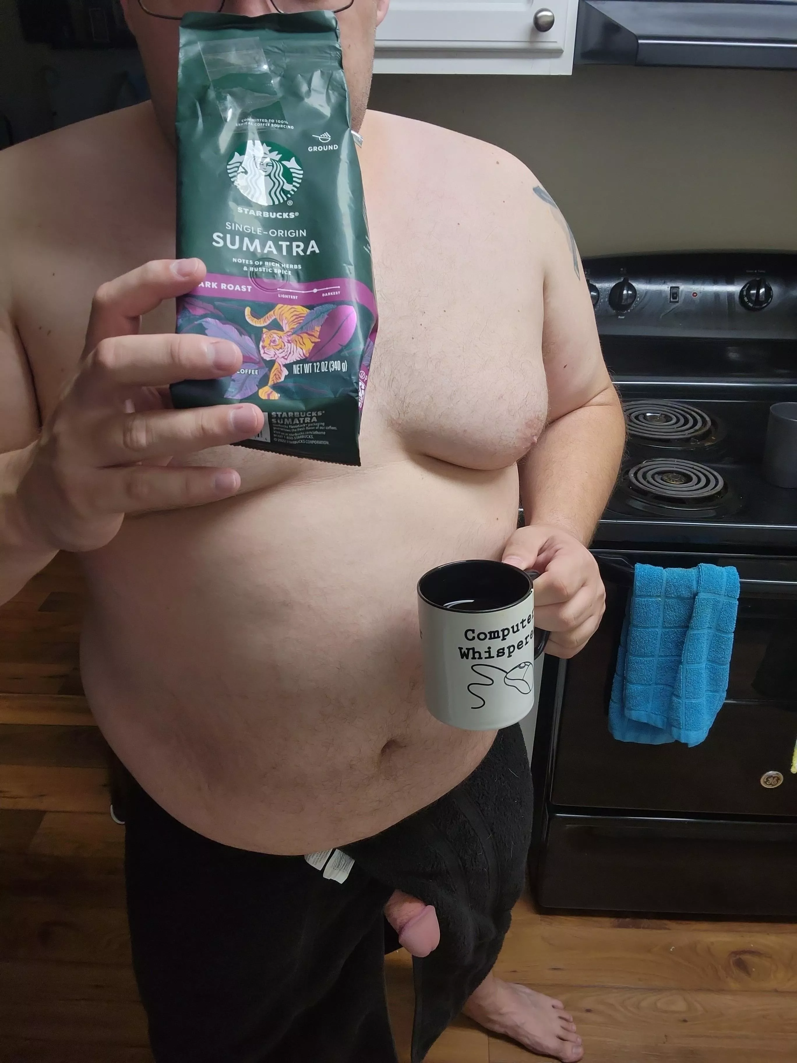 What smells better than fresh coffee?