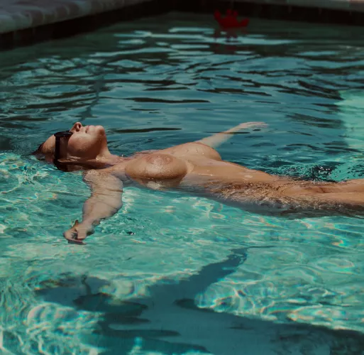 Can’t beat a pool in this heat.