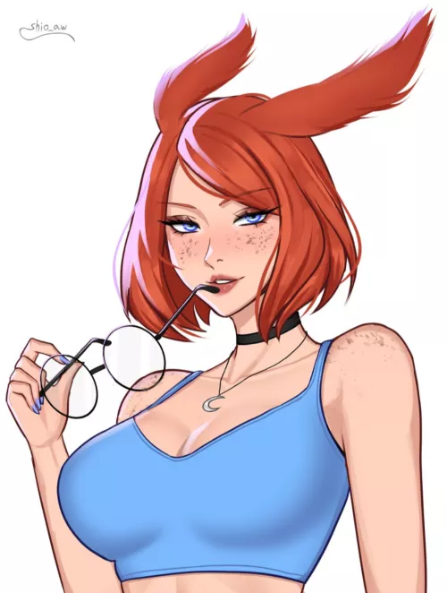 Casual Aurora. (shio_aw)