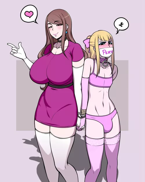 Dressed up for mistress 