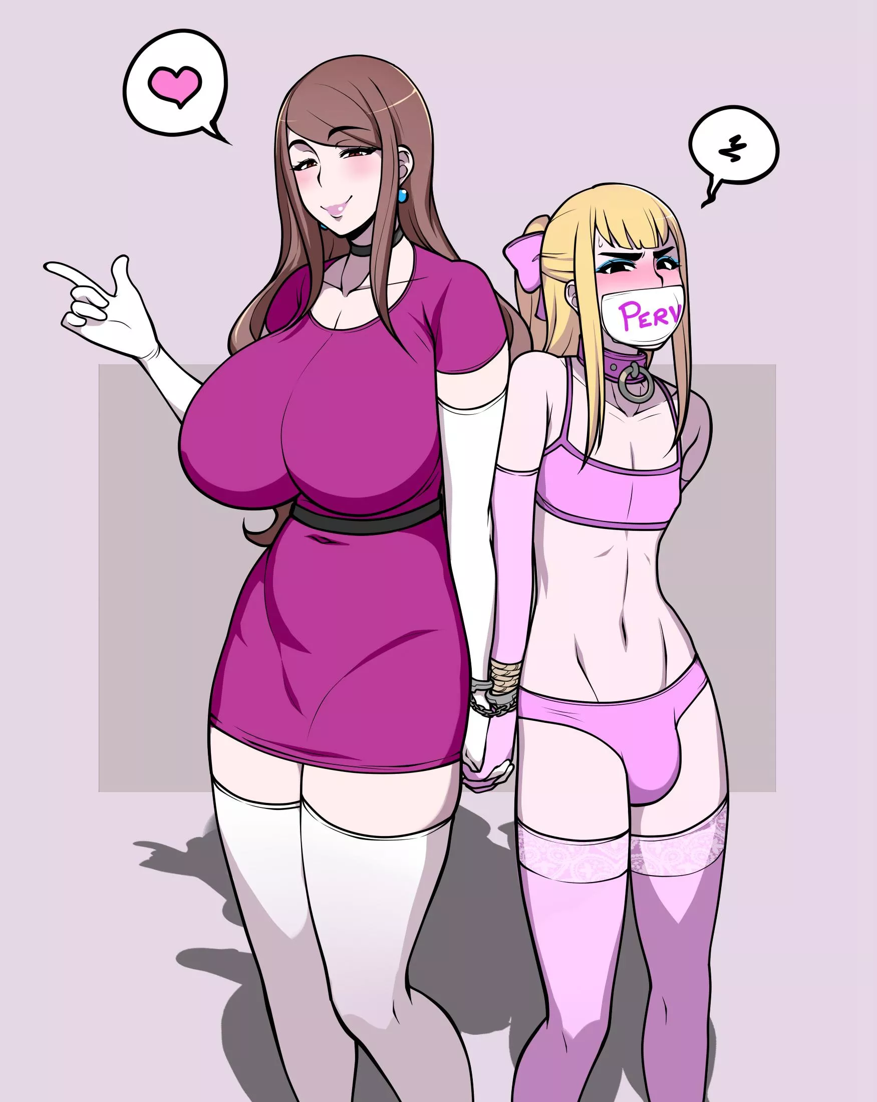 Dressed up for mistress 