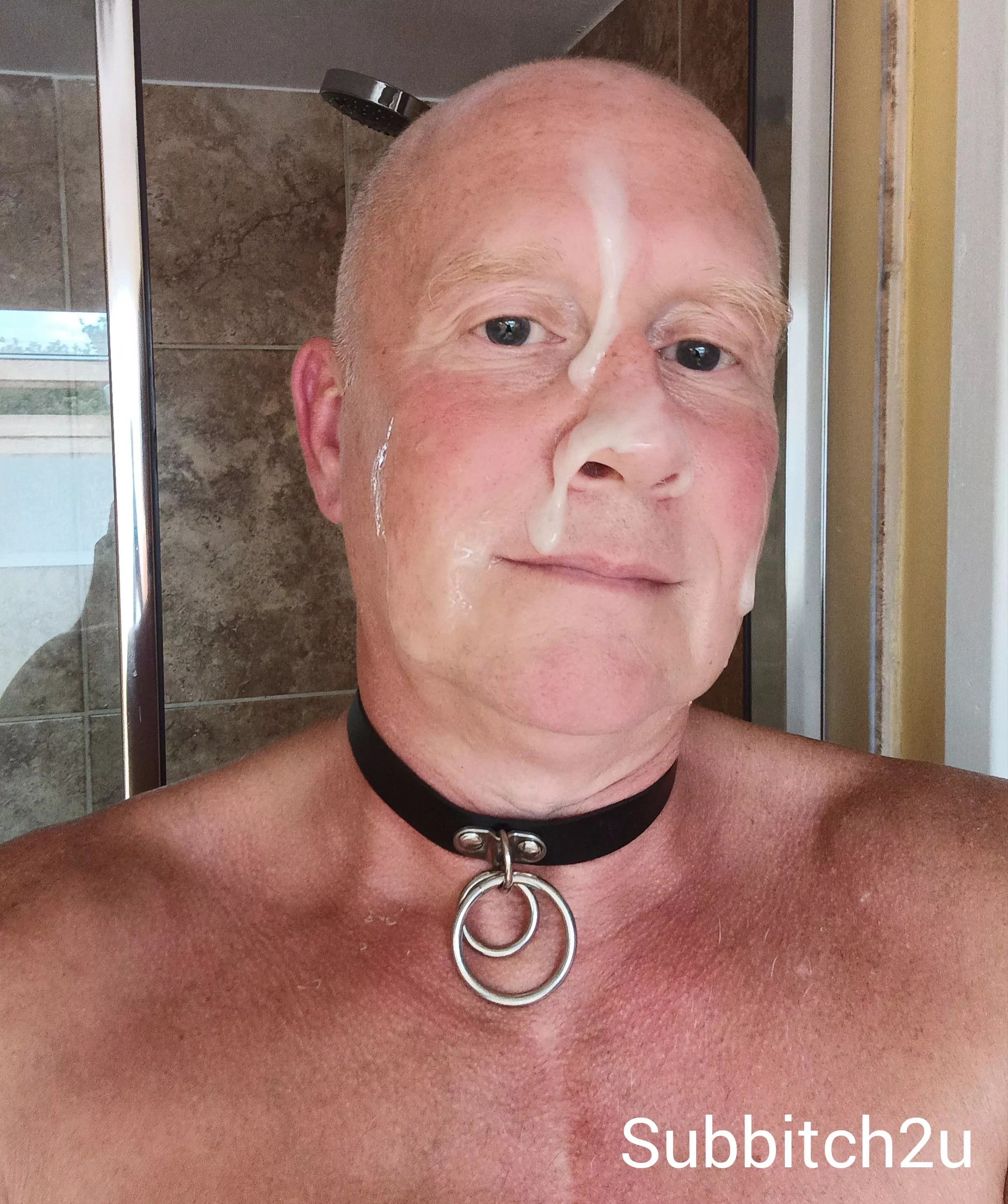 Facial at the end of a shoot