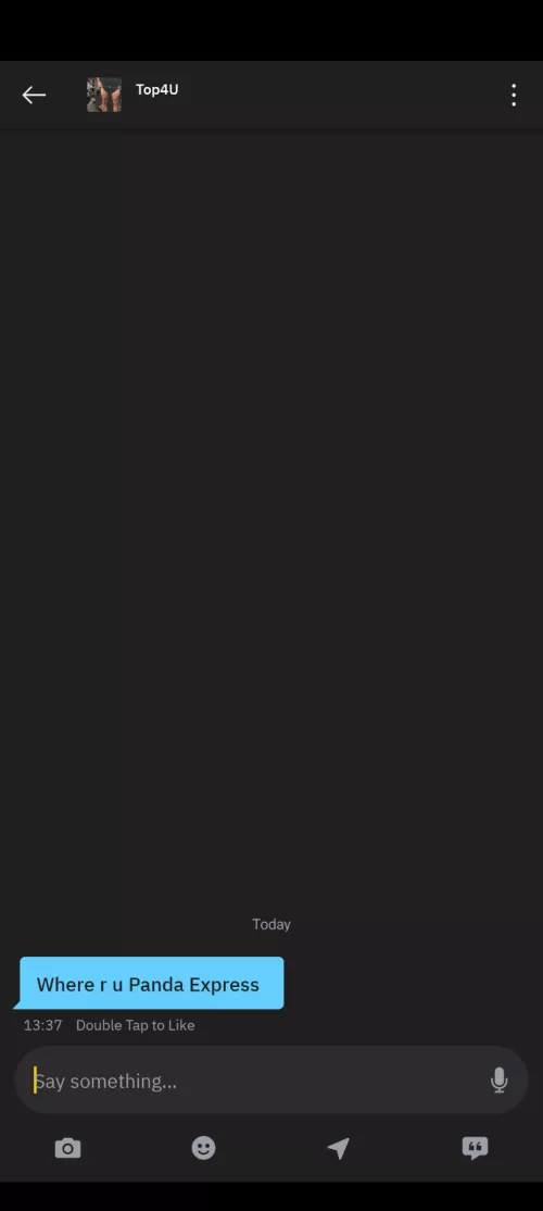 Got hit up by this guy on Grindr. 😔