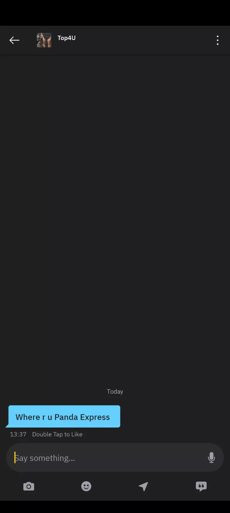 Got hit up by this guy on Grindr. 😔