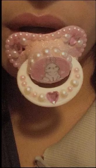 Got my first bunny paci