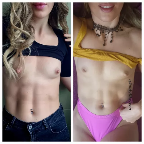 If we go out, will you be embarrassed by my chest size?