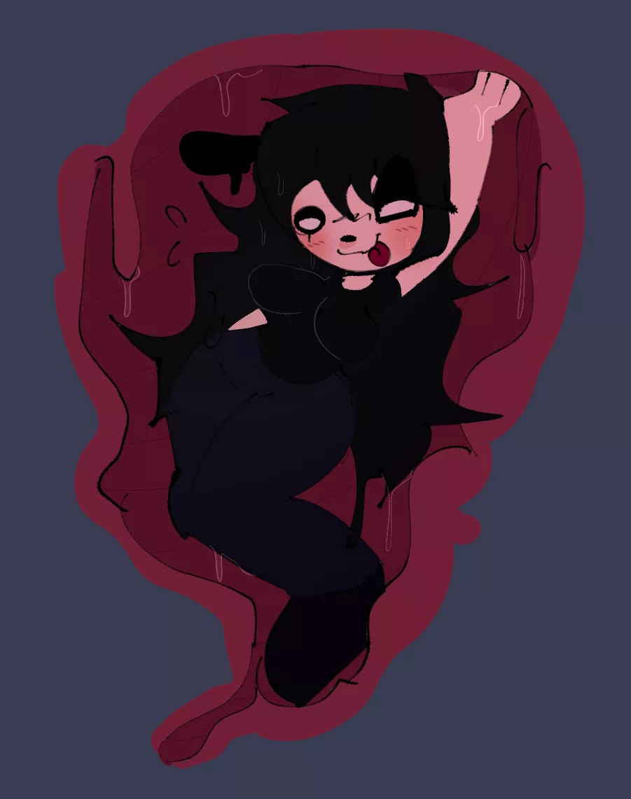 {Image} Comfy [Original character], [Internal view], [Oral vore]