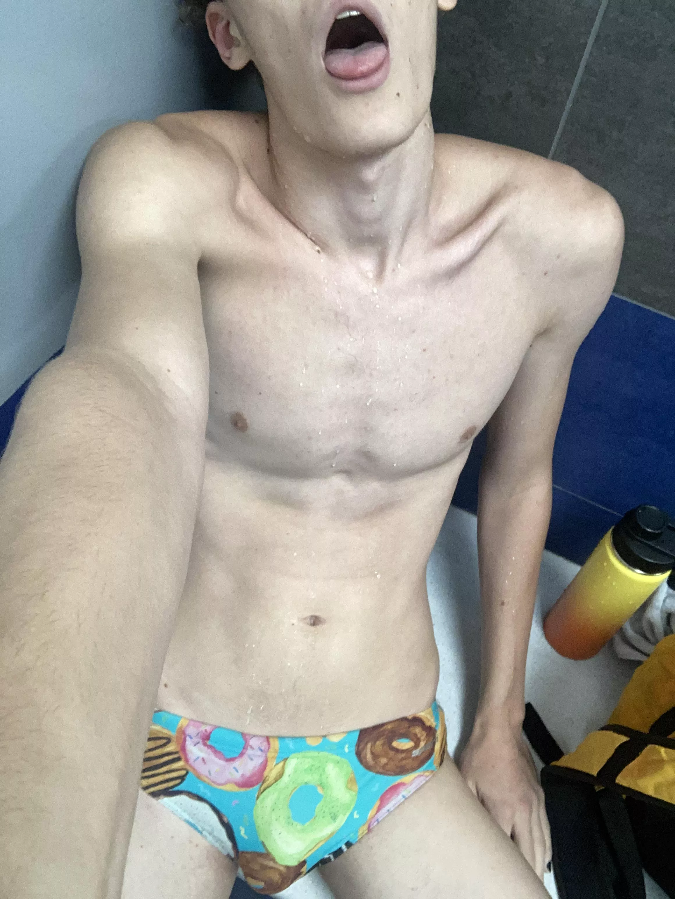 just finished practice