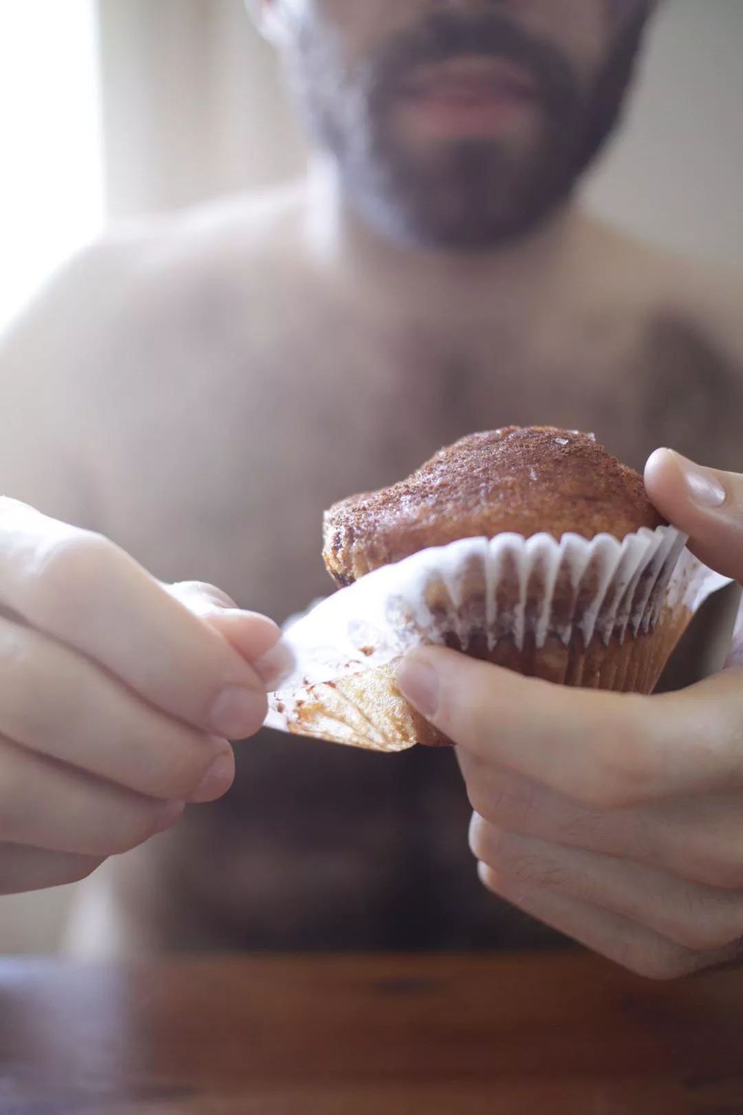 Looking like a snack, let’s get you undressed