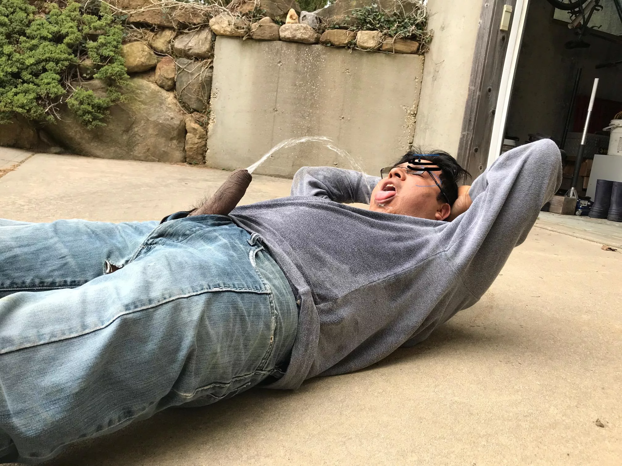 my self playing out side…