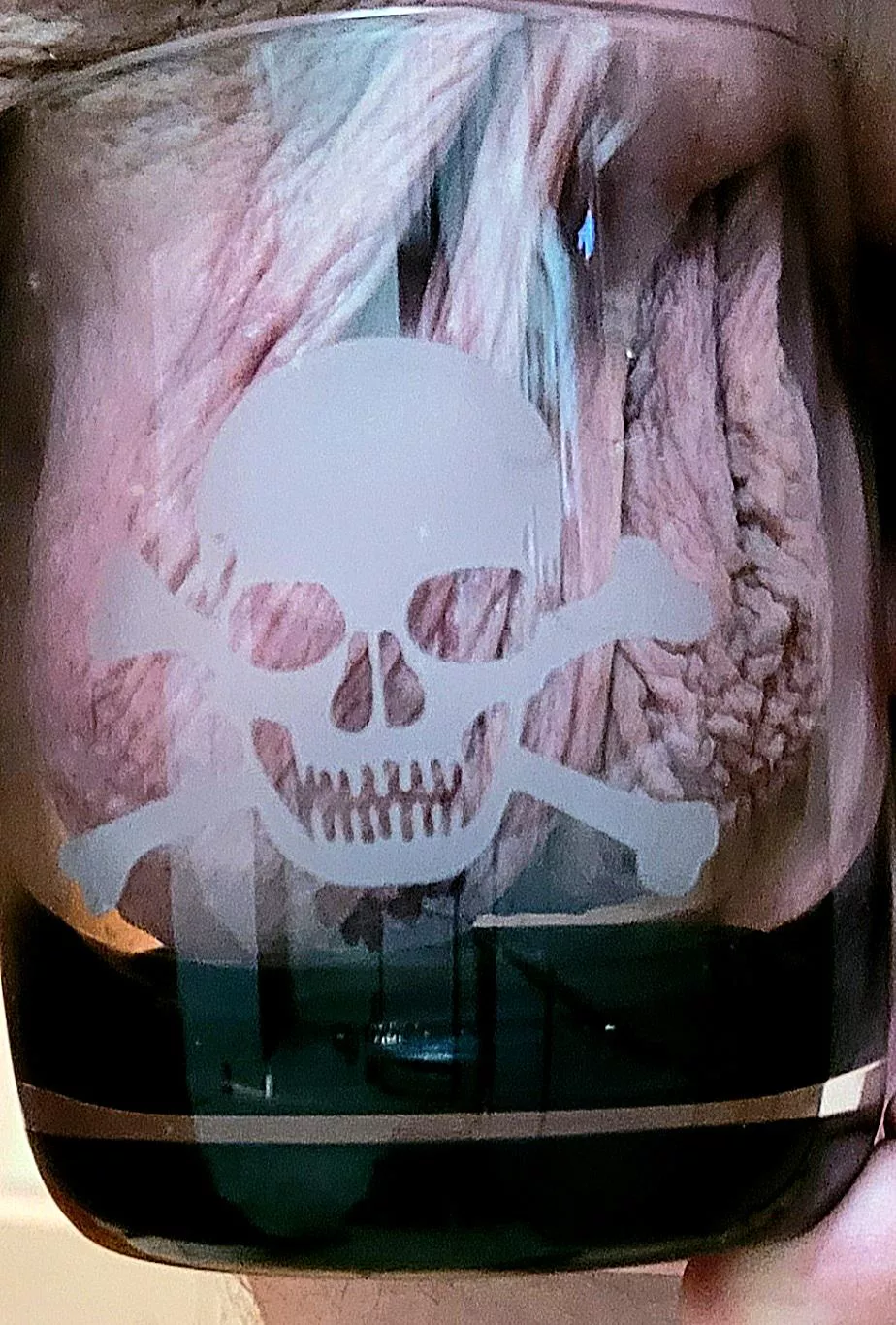 Nice glassful of nutsack